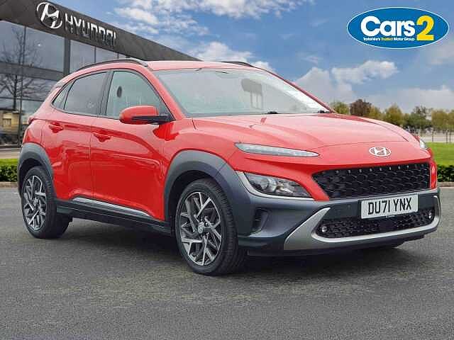 Hyundai KONA 1.6 GDi Hybrid Premium 5dr DCT Red