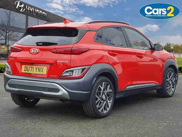 Hyundai KONA 1.6 GDi Hybrid Premium 5dr DCT Red