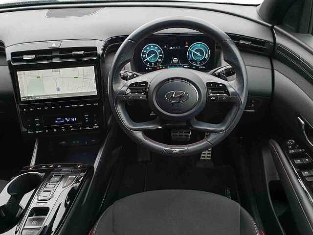 Hyundai TUCSON 1.6 TGDi Hybrid 230 N Line 5dr 2WD Auto Silver