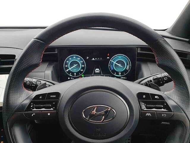 Hyundai TUCSON 1.6 TGDi Hybrid 230 N Line 5dr 2WD Auto Silver