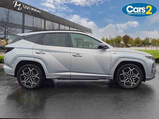 Hyundai TUCSON 1.6 TGDi Hybrid 230 N Line 5dr 2WD Auto Silver