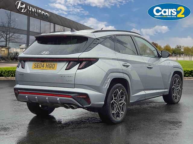 Hyundai TUCSON 1.6 TGDi Hybrid 230 N Line 5dr 2WD Auto Silver