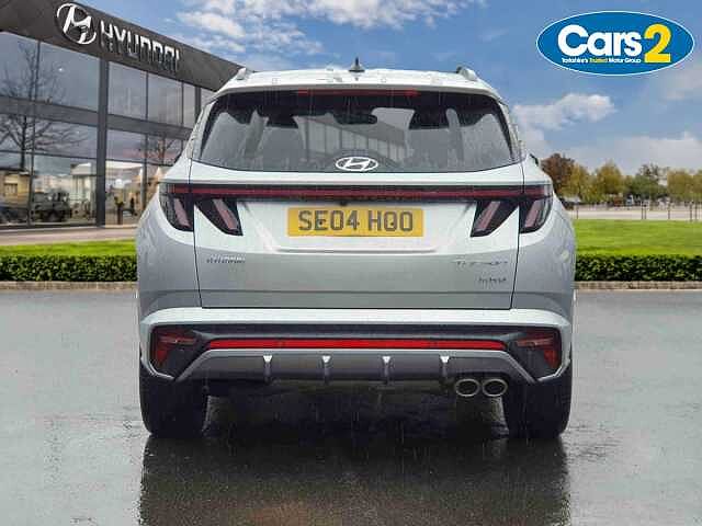 Hyundai TUCSON 1.6 TGDi Hybrid 230 N Line 5dr 2WD Auto Silver
