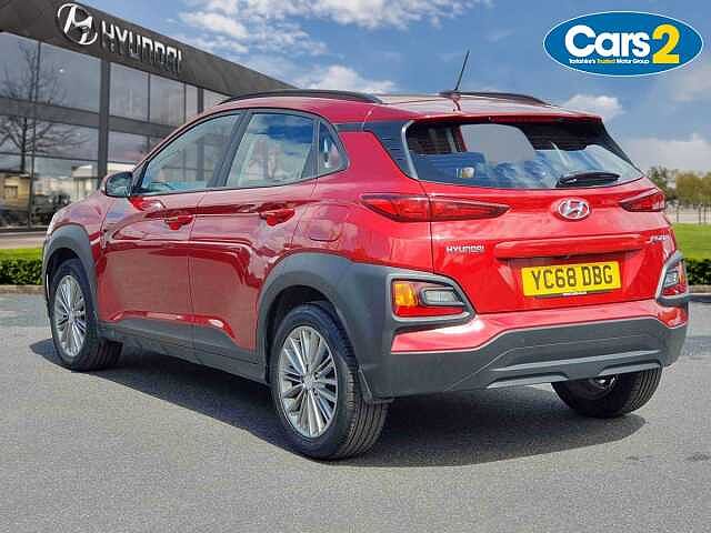 Hyundai KONA 1.0T GDi Blue Drive SE 5dr Red