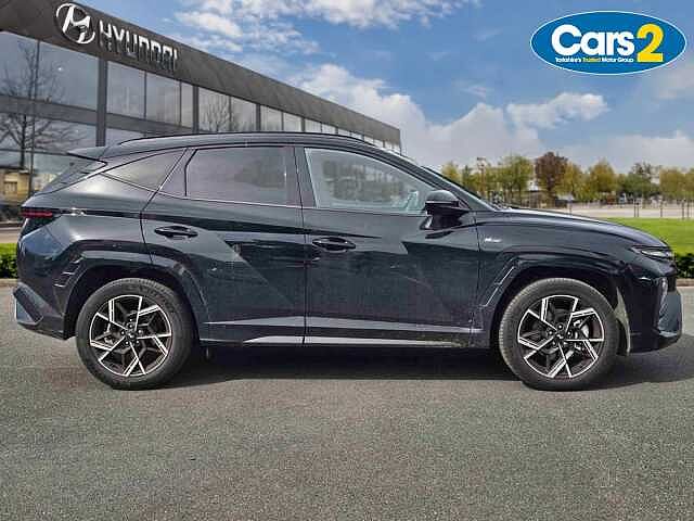 Hyundai TUCSON 1.6T 239 Hybrid N Line Edition 5dr Auto Black