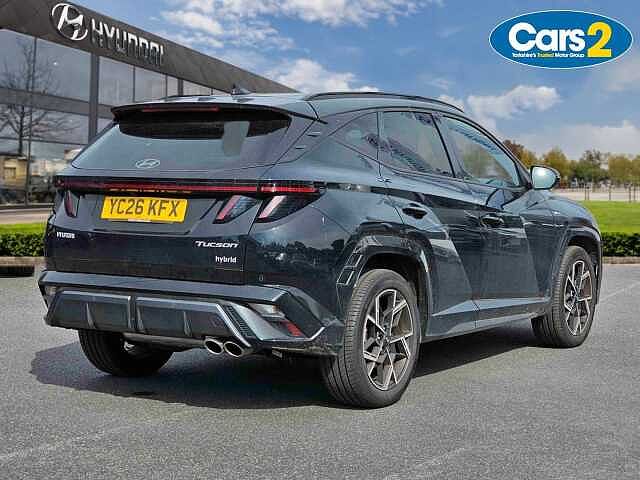 Hyundai TUCSON 1.6T 239 Hybrid N Line Edition 5dr Auto Black