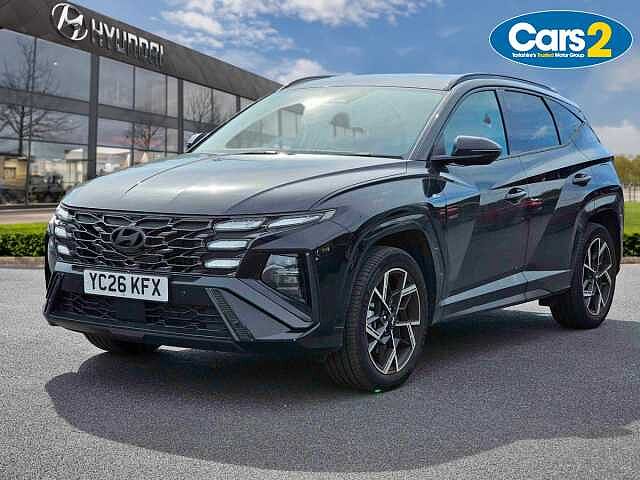 Hyundai TUCSON 1.6T 239 Hybrid N Line Edition 5dr Auto Black