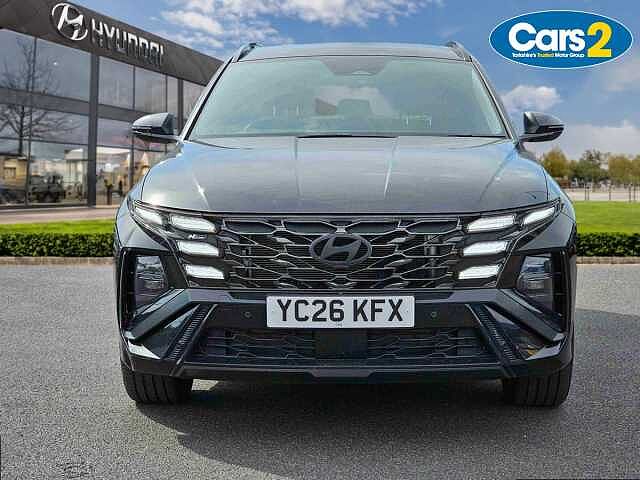 Hyundai TUCSON 1.6T 239 Hybrid N Line Edition 5dr Auto Black