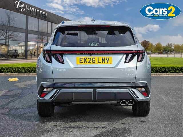Hyundai TUCSON 1.6T 239 Hybrid N Line 5dr Auto Silver