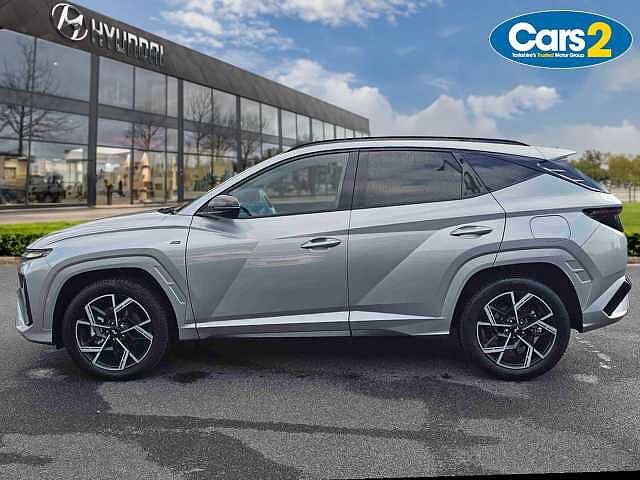 Hyundai TUCSON 1.6T 239 Hybrid N Line 5dr Auto Silver