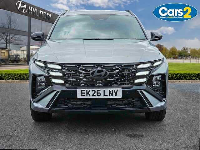 Hyundai TUCSON 1.6T 239 Hybrid N Line 5dr Auto Silver